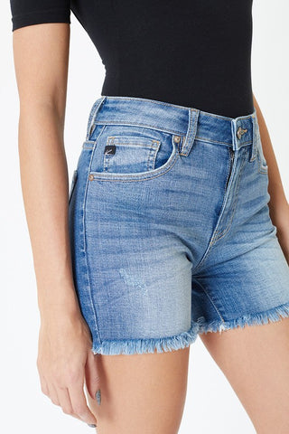 KanCan Frayed Hem Shorts