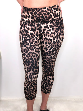 Leopard Butter Soft Capri Leggings