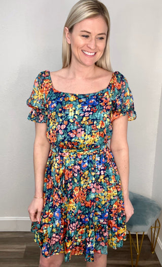 Spring Secret Floral Dress