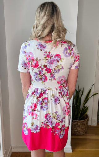 Keep Talking Floral Skort Dress